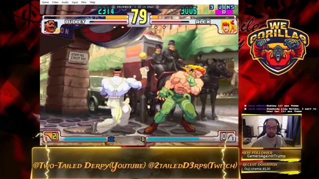 PSYCH! IT'S 3RD STRIKE! w/ StickNerd [Street Fighter 3: 3rd Strike] (Also on Picarto and Twitch) смотреть онлайн