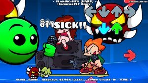 Flaming pits огонь в дыре против ФНФ