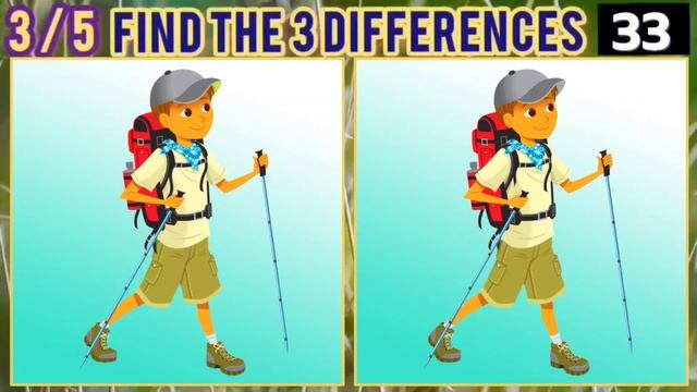 【Find the Differences】 Challenge to find all【Spot the 3 Differences】 смотреть онлайн