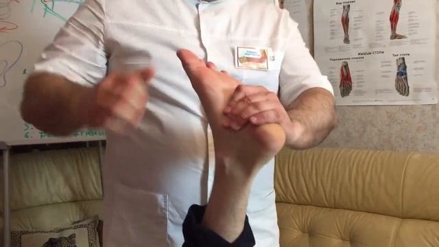 Мануальные манипуляции с ногами. Стопы. Сет №2 Обучение мануальной терапии