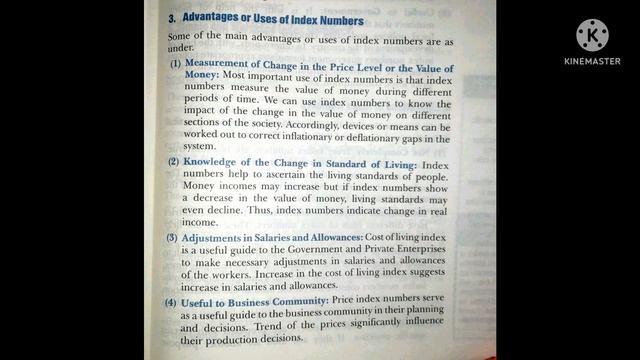 Advantages of Index Numbers || Statistics. смотреть онлайн