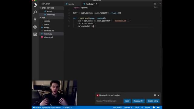 Full stack Python Flask tutorial - Build a social network смотреть онлайн