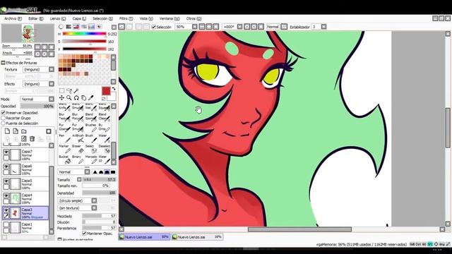 Sai speedpaint - 1 hr Scanty смотреть онлайн