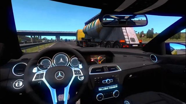 Chủ Tịch Lái Siêu Xe Mercedes AMG C63 Đến Công Trình - ETS2 смотреть онлайн