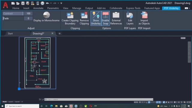 #17 | PDF File Convert To AutoCAD DWG with actual Scale | Convert pdf File to DWG File in AutoCAD смотреть онлайн