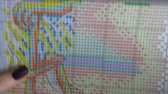 94. "Мышка-вышивальщица" - готовая работа. Набор-победитель в голосовании / Вышивка крестиком смотреть онлайн