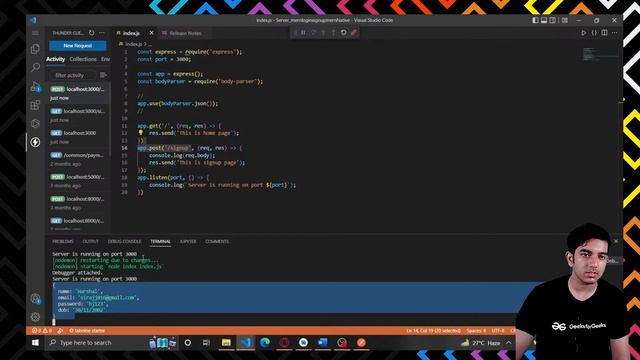 Login Signup App in React Native with Nodejs and MongoDB (Day - 2) | React Native Projects смотреть онлайн