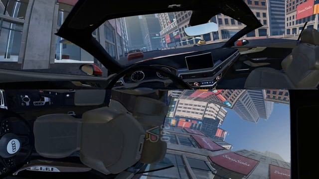 360° Asteroid and Tsunami Wave Hits the City - Escape in Car VR 360 Video 4k ultra hd смотреть онлайн