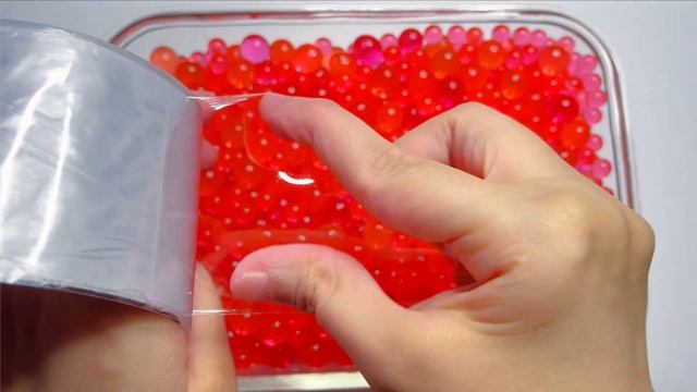 ASMR ✨Tape Ball Cutting, Five Pearlescent Fake Water Sandwich Balls | Relaxing and Satisfying Video смотреть онлайн