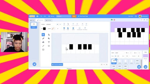 EASY BEGINNER TUTORIAL: How to make a PIANO game in Scratch! смотреть онлайн