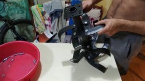 сборка фрез мотоблока 4 секции по 4 ножа Хускварна ТФ 545 Р Husqvarna TF 545P