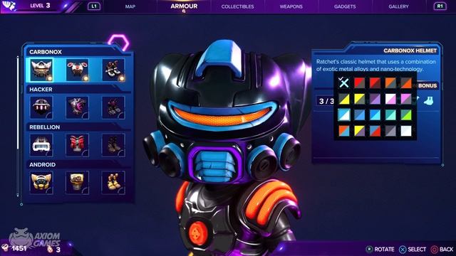 Ratchet & Clank: Rift Apart - Carbonox Armour (Pre-Order) смотреть онлайн