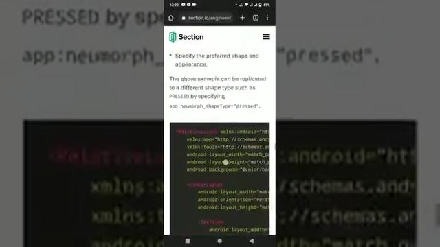 implement android Neumorphism in one minute. android studio смотреть онлайн