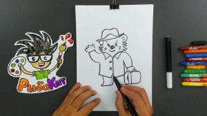 Как нарисовать ПАДИНКТОНА медвежонка - уроки рисования 7 июня