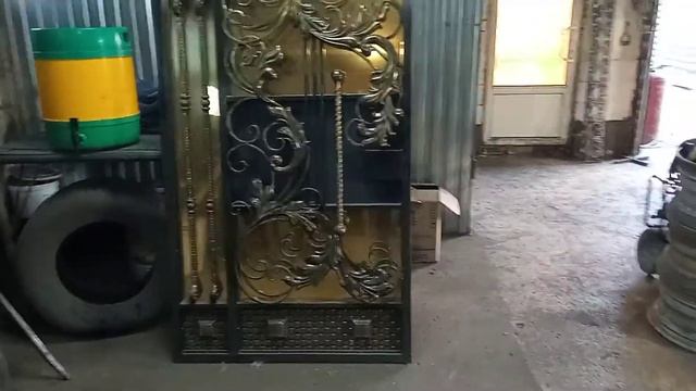 Кованые ворота своими рукам смотреть онлайн