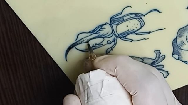 TATTOO WHIP SHADING TUTORIAL WITH 3RL NEEDLE смотреть онлайн