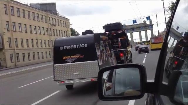 Прицеп Prestige 750 AL с кунгом, алюминиевый для перевозки квадроциклов и снегоходов смотреть онлайн