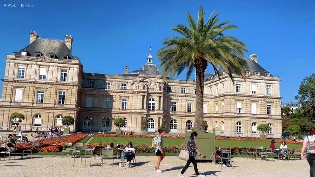 Paris walking tour 4K | walk around Panthéon paris | Paris 4K | A Walk In Paris смотреть онлайн