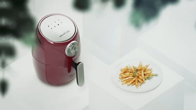 Аэрогриль GALAXY LINE GL2522. Фритюрница и духовка 2 в 1 смотреть онлайн
