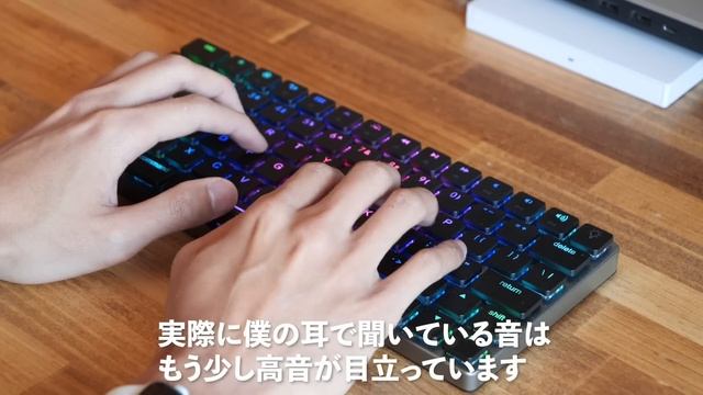 コンパクトなメカニカルキーボード Vinpok Taptek Keyboard смотреть онлайн