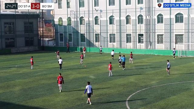 "DO'STLIK" 8:0 "BO'SM OLMAZOR" | TFA U-12 | 11-TUR смотреть онлайн