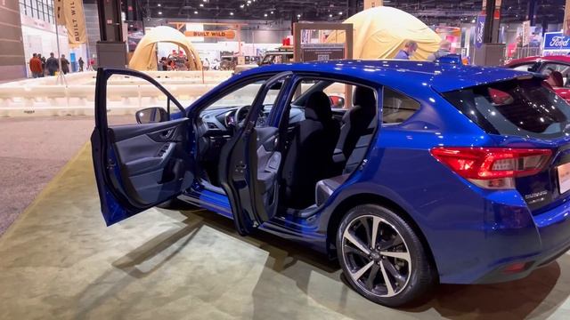 New Subaru Impreza Sport - Sapphire Blue Pearl - 4K смотреть онлайн