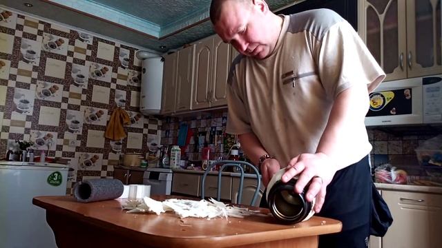 Продолжение ремонта китайского термоса.