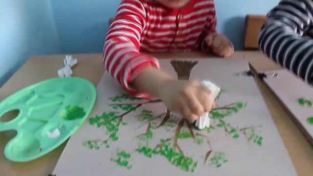nkarum enq bambakya dzoxiknerov / Նկարում ենք բամբակյա ձողիկներով/Рисуем ватными палочками/TaronAre смотреть онлайн