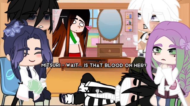 Hashiras |not all| react to: if nezuko had her period || sleepyhead || смотреть онлайн