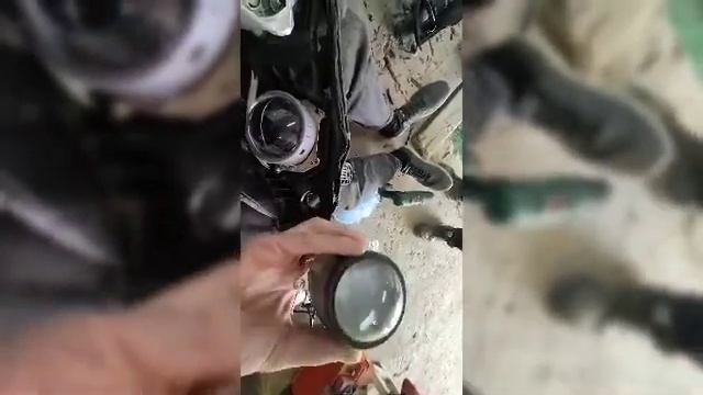 Дэу нексия 2, установка ЛЭД линзы смотреть онлайн