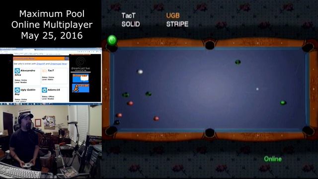 Maximum Pool (May 25, 2016) Sega Dreamcast Online Multiplayer смотреть онлайн