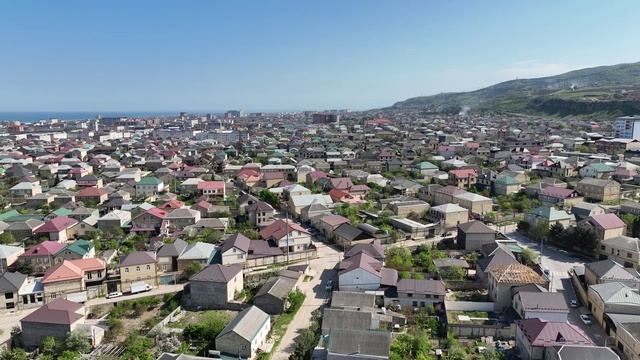 ДЕРБЕНТ ВИД  С ВЕРХУ