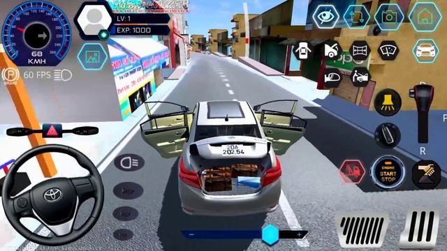 Car Simulator Vietnam - Realistic Сar Toyota Long City Driving - Android GamePlay #3 смотреть онлайн