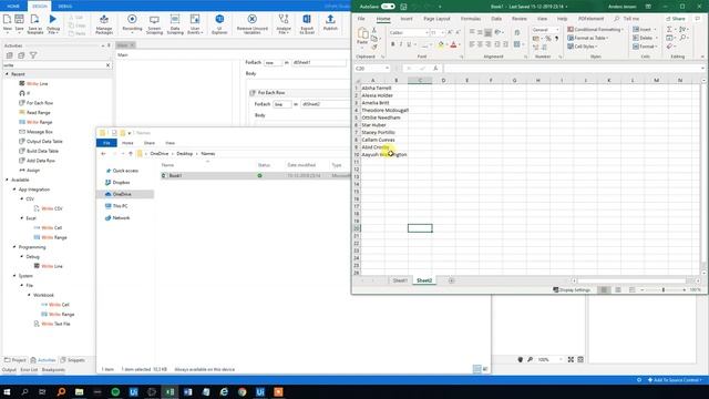UiPath: How to compare two Data Tables смотреть онлайн