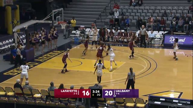 Women's Basketball Falls, 54-47, to Lafayette смотреть онлайн