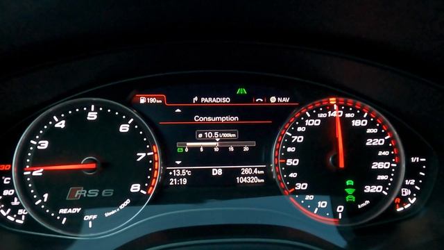 AUDI RS6 High Speed FUEL CONSUMPTION on Autobahn | TEST смотреть онлайн