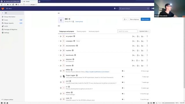 EIC Software Tutorial: Setting up the EIC software environment (09/01/2022) смотреть онлайн