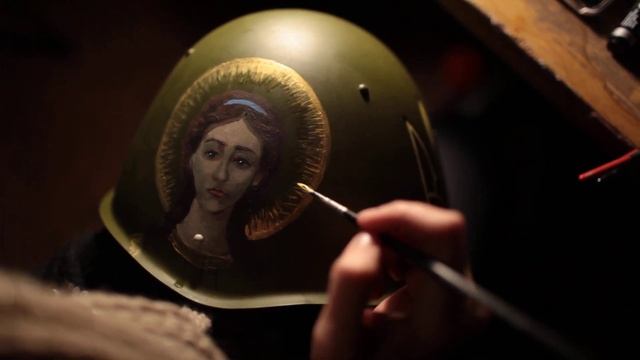 Рисунок на солдатской каске смотреть онлайн