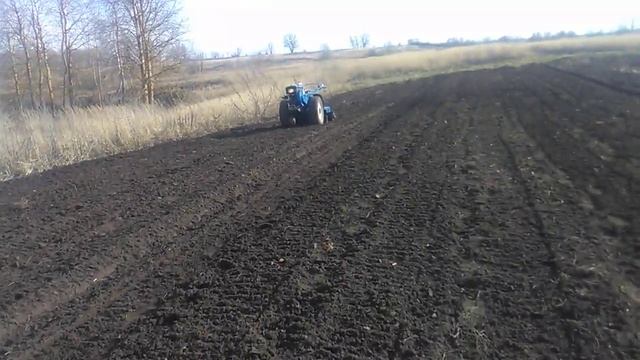 Посев ячменя под фрезу мотоблока. смотреть онлайн