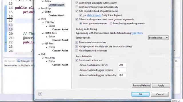 Eclipse Code Assist Ctrl+Space смотреть онлайн