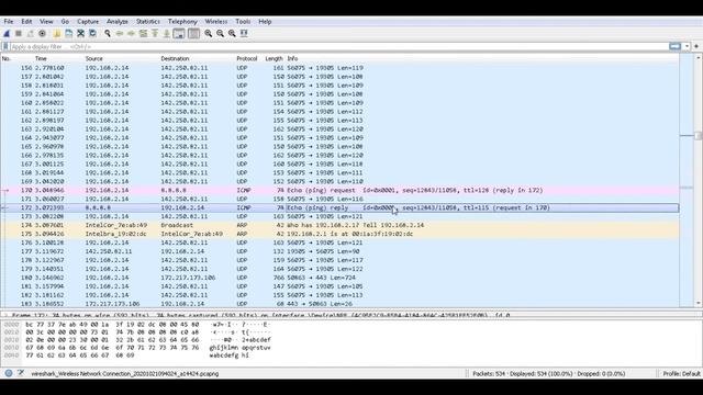 Tutorial de utilização básica do software Wireshark para captura de pacotes смотреть онлайн