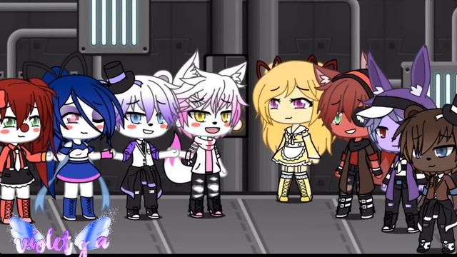 Fnaf1 Vs Sister Location| Singing Battle| Violet G.A.