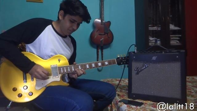 Super Mario Theme Music On Electric Guitar смотреть онлайн