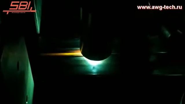 Плазменная сварка профилей (по принципу бесконечной трубы), толщина 2 мм смотреть онлайн