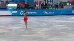 Лучший результат Элизабет Турсынбаева. 29 Зимняя Универсиада 2019