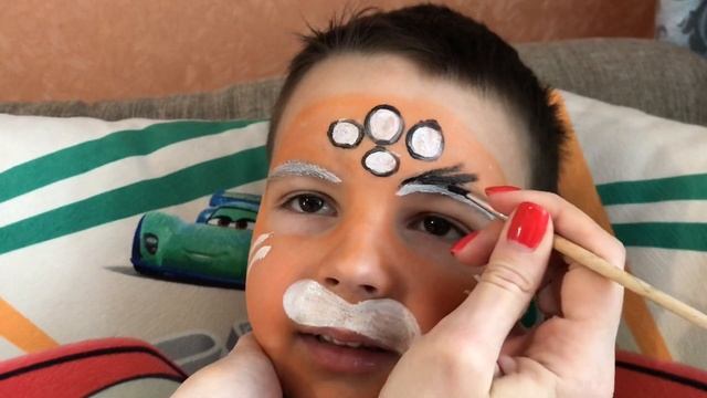 Аквагрим дома! Рисунки на лице! Мастер-класс по аквагриму смотреть онлайн