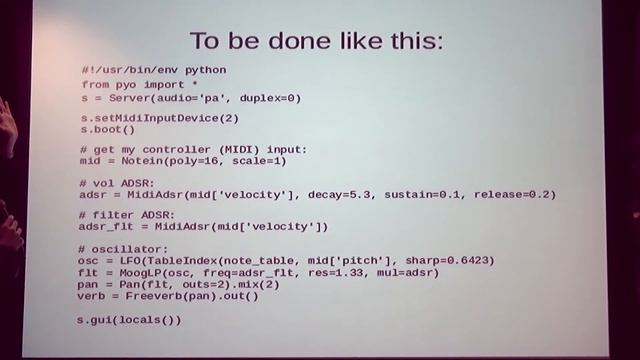 Pyo: DSP and synthesis software for Python смотреть онлайн