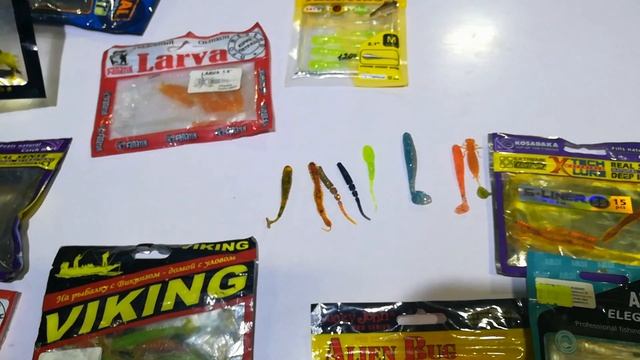 Лучшая съедобная резина в 2018 году по окуню и бершу. смотреть онлайн