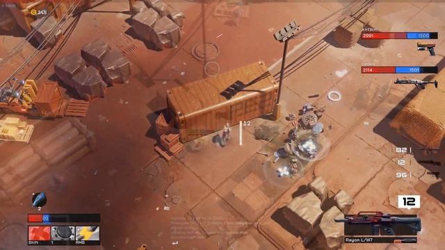 Synthetik 2 (PC game) 3-Player Online Co-op Session - Military Base levels смотреть онлайн