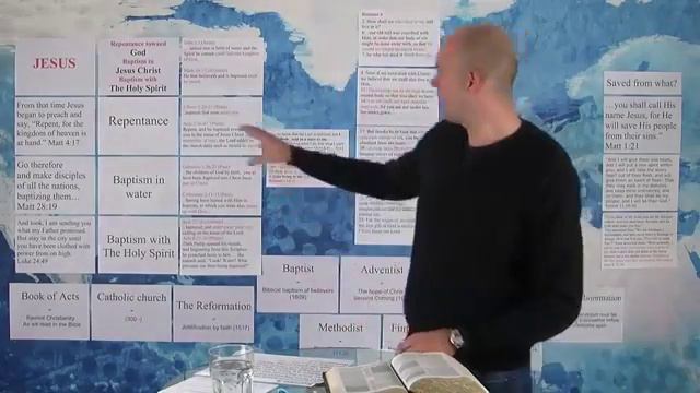 КРЕЩЕНИЕ ДЛЯ ПРОЩЕНИЯ ГРЕХОВ...Школа первопроходцев - 10 урок смотреть онлайн